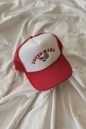 
                
                    Load image into Gallery viewer, Loved Mama Trucker Hat
                
            