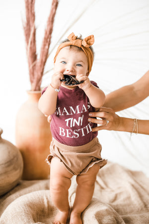 
                
                    Load image into Gallery viewer, Mama&amp;#39;s Tiny Bestie Onesie
                
            