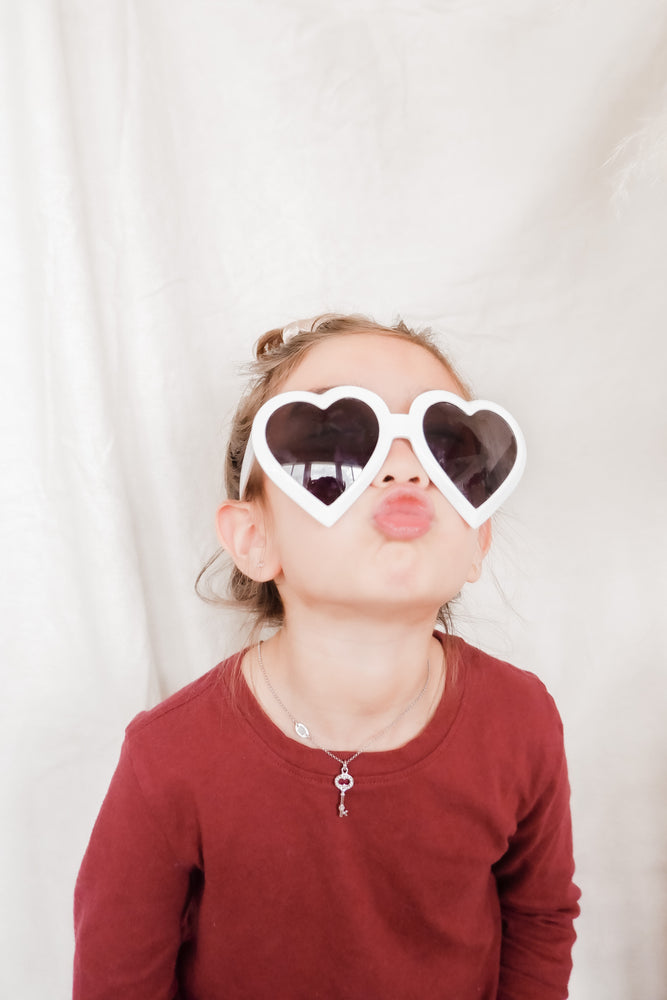 Toddler Heart Shaped Glasses