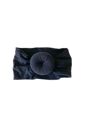 
                
                    Load image into Gallery viewer, Black Donut Headband
                
            
