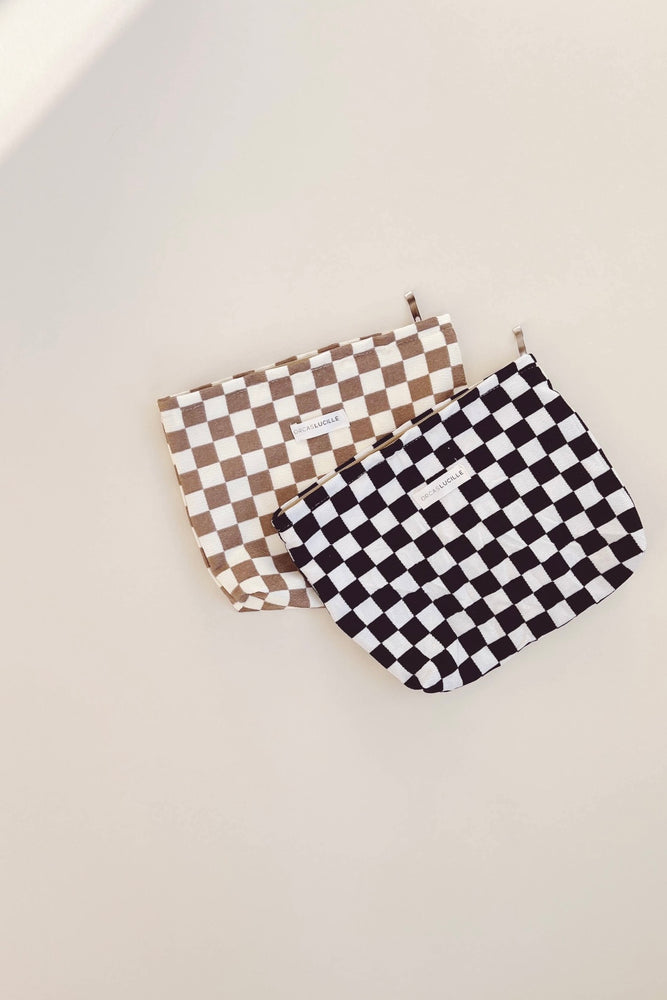 Checkered Pouch