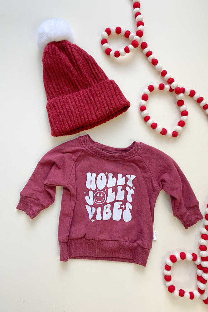 
                
                    Load image into Gallery viewer, Holly Jolly Vibes Sweatshirt
                
            