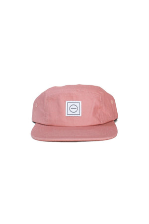 Blush Cotton Five-Panel Hat